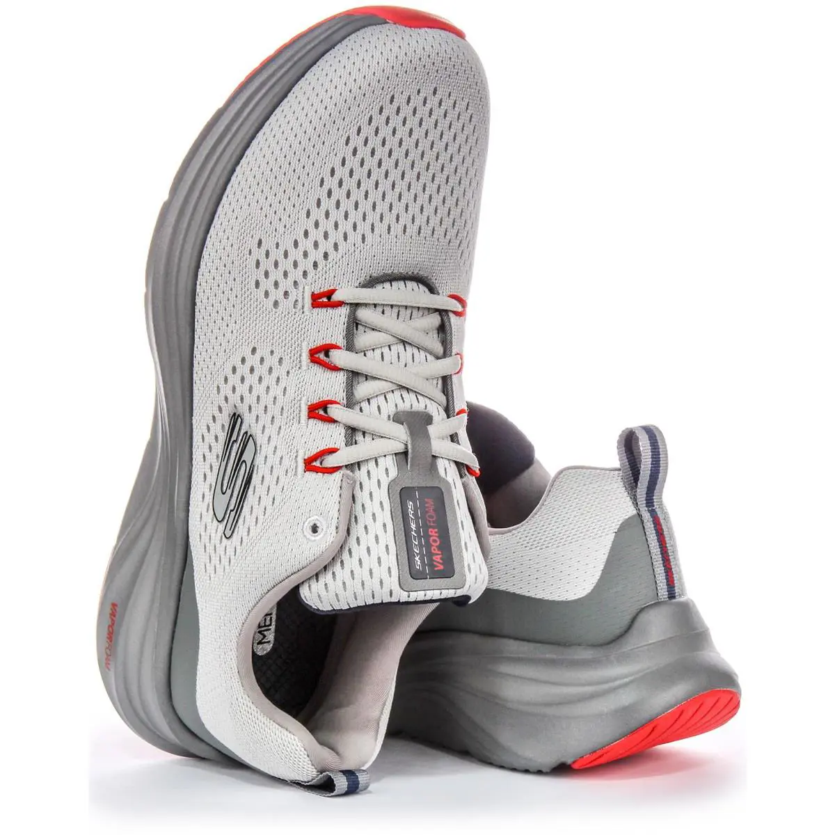 Skechers shoes - GREY ORANGE 8