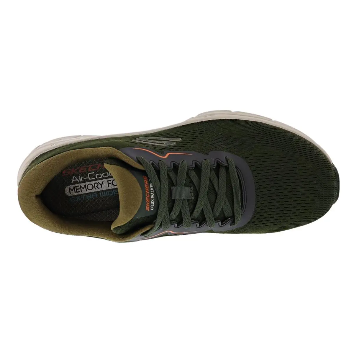 Skechers shoes - 232714WW OLOR - OLOR - OLIVE / ORANGE 4