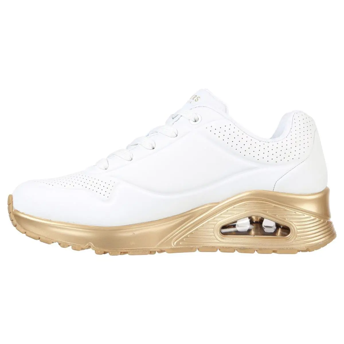 Skechers shoes - Uno - Gold Soul - Uno Gold Soul - 155592 - White/Gold 3