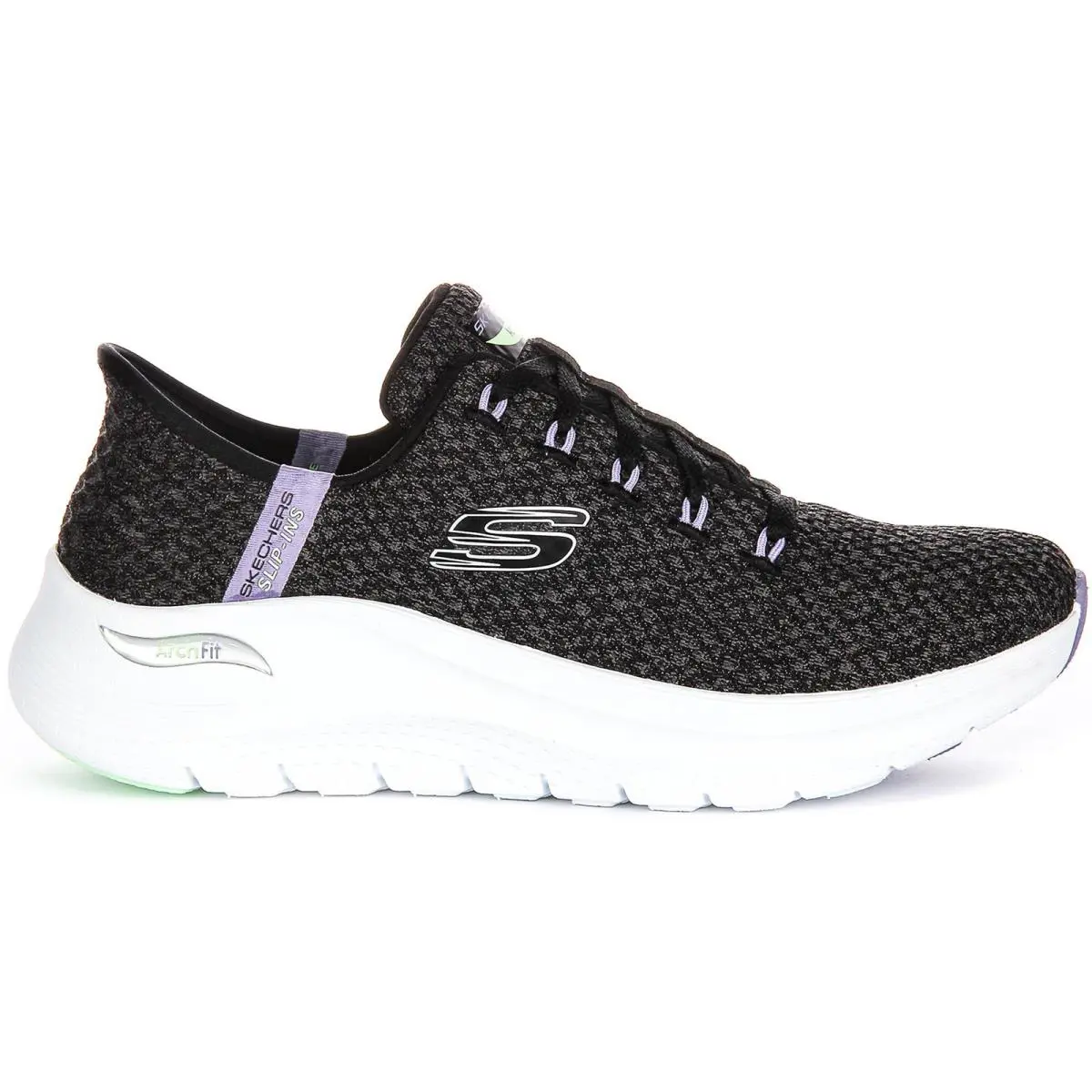 Skechers shoes - BLACK MULTI 0