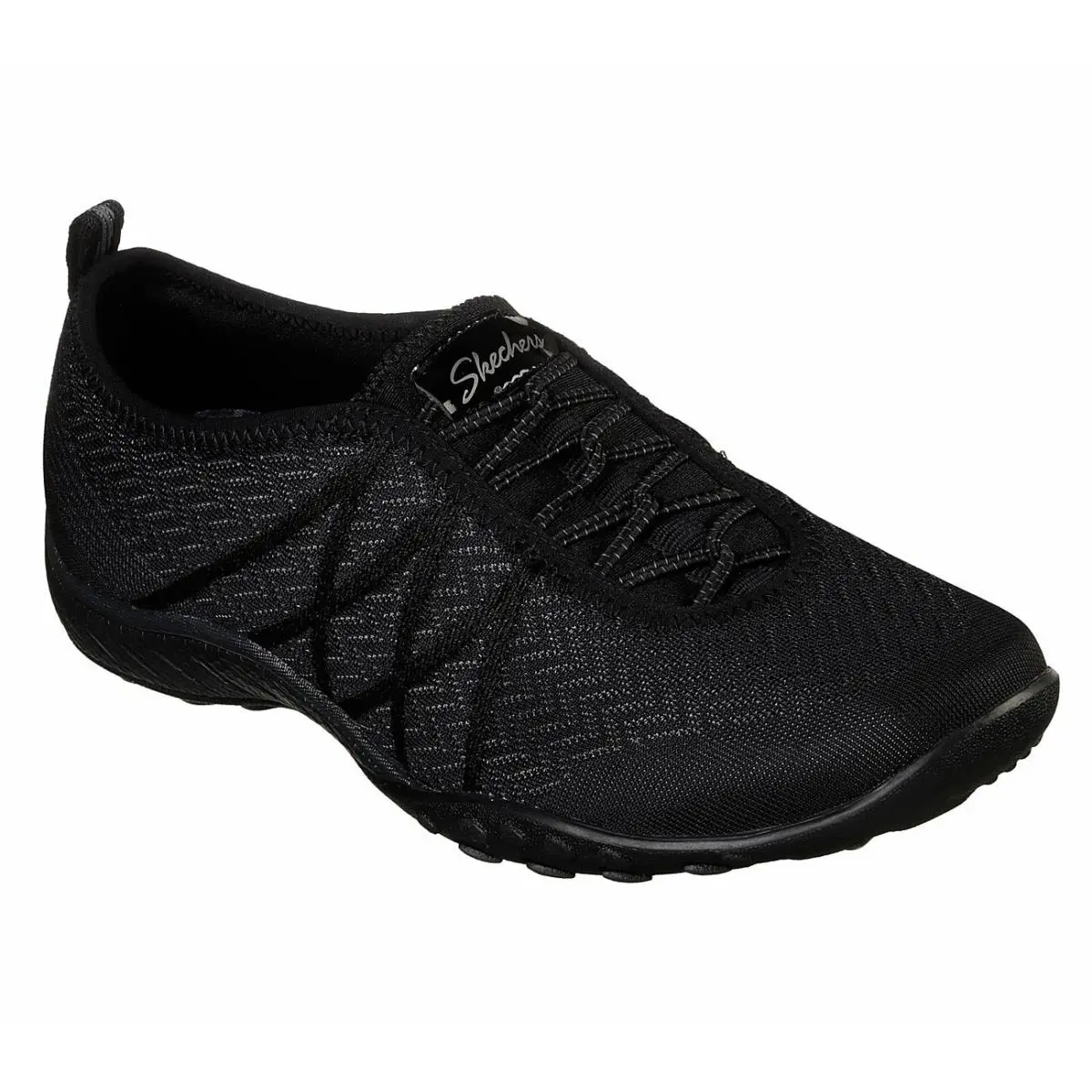 Women Skechers Relaxed Fit Made YA Look Memory Foam Black Slip ON SN23813