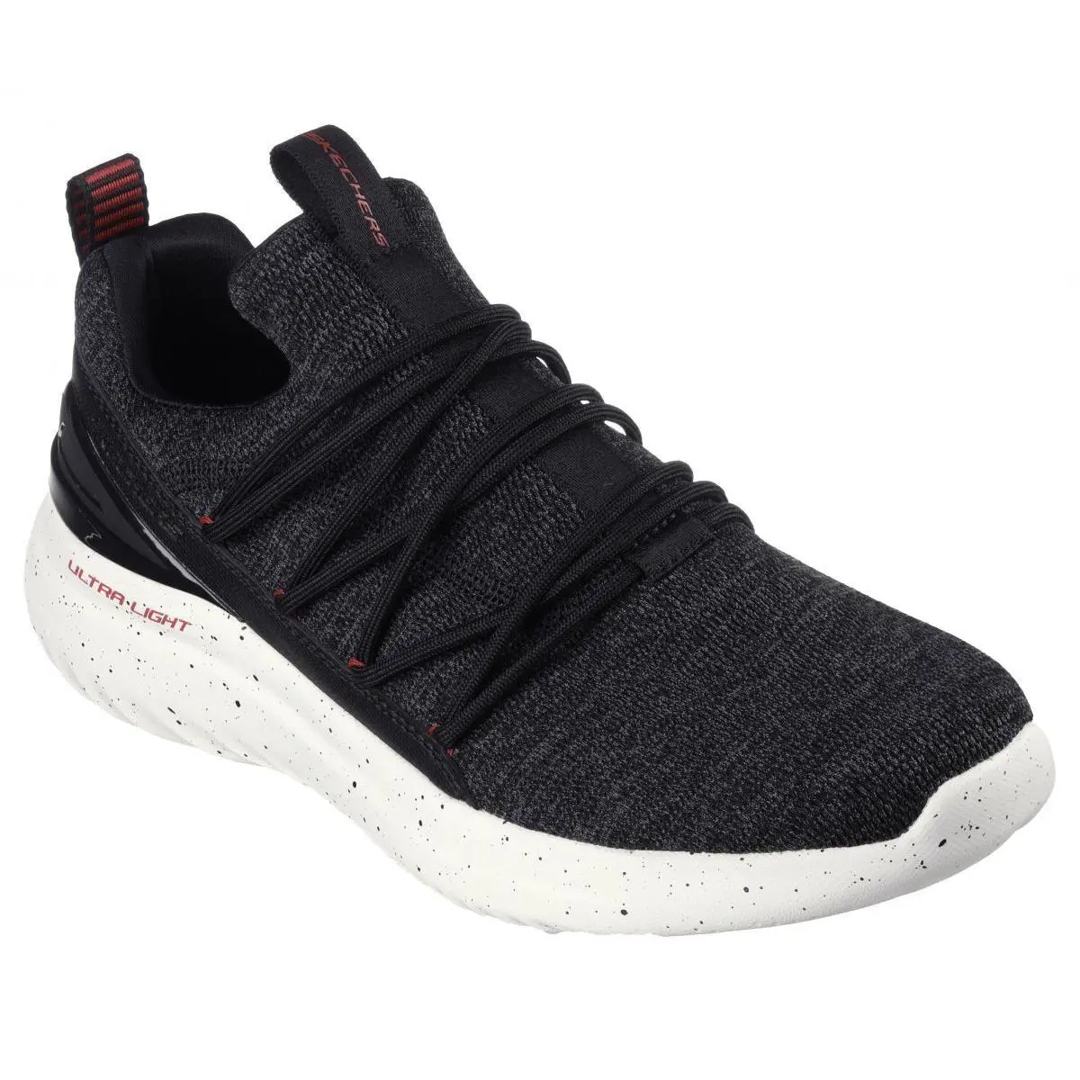 Skechers shoes - BLACK/RED 0