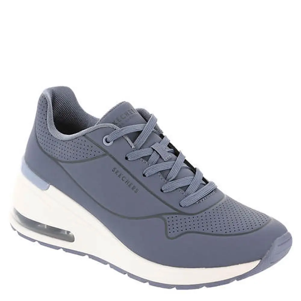 Skechers Women`s Million Air Higher Lifted Sneakers Blue