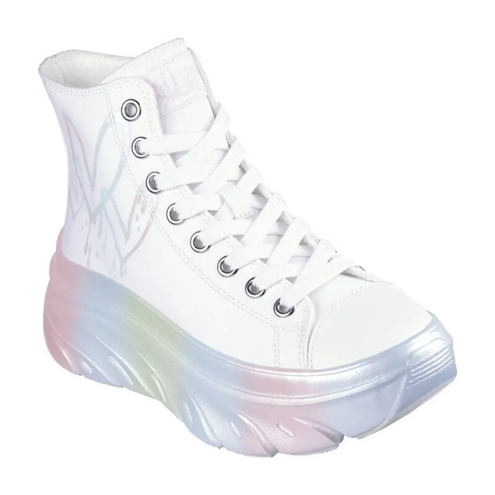 Skechers Women`s Funky Street - Young Love Platform Sneakers