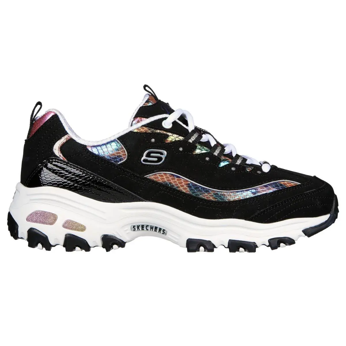 Skechers shoes - WILD STAR - WILD STAR - BLACK MULTI 1