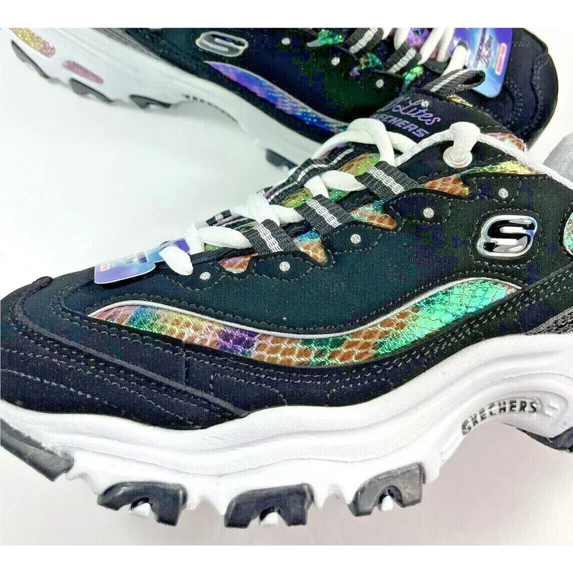 Skechers shoes - WILD STAR - WILD STAR - BLACK MULTI 0