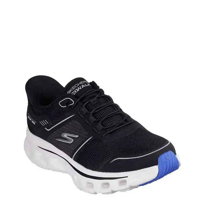 Womens Slip-ins GO Walk Glide Step 2.0 Running Shoe Sneaker Black by Skechers