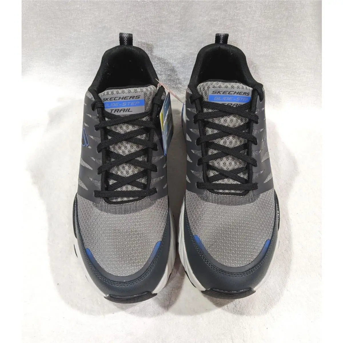 Skechers shoes - Skechers Glide - Glide - 237255/CHAR - Charcoal/Blue 2