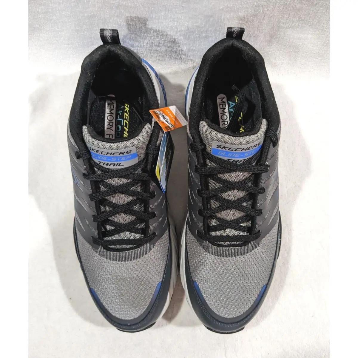 Skechers shoes - Skechers Glide - Glide - 237255/CHAR - Charcoal/Blue 9