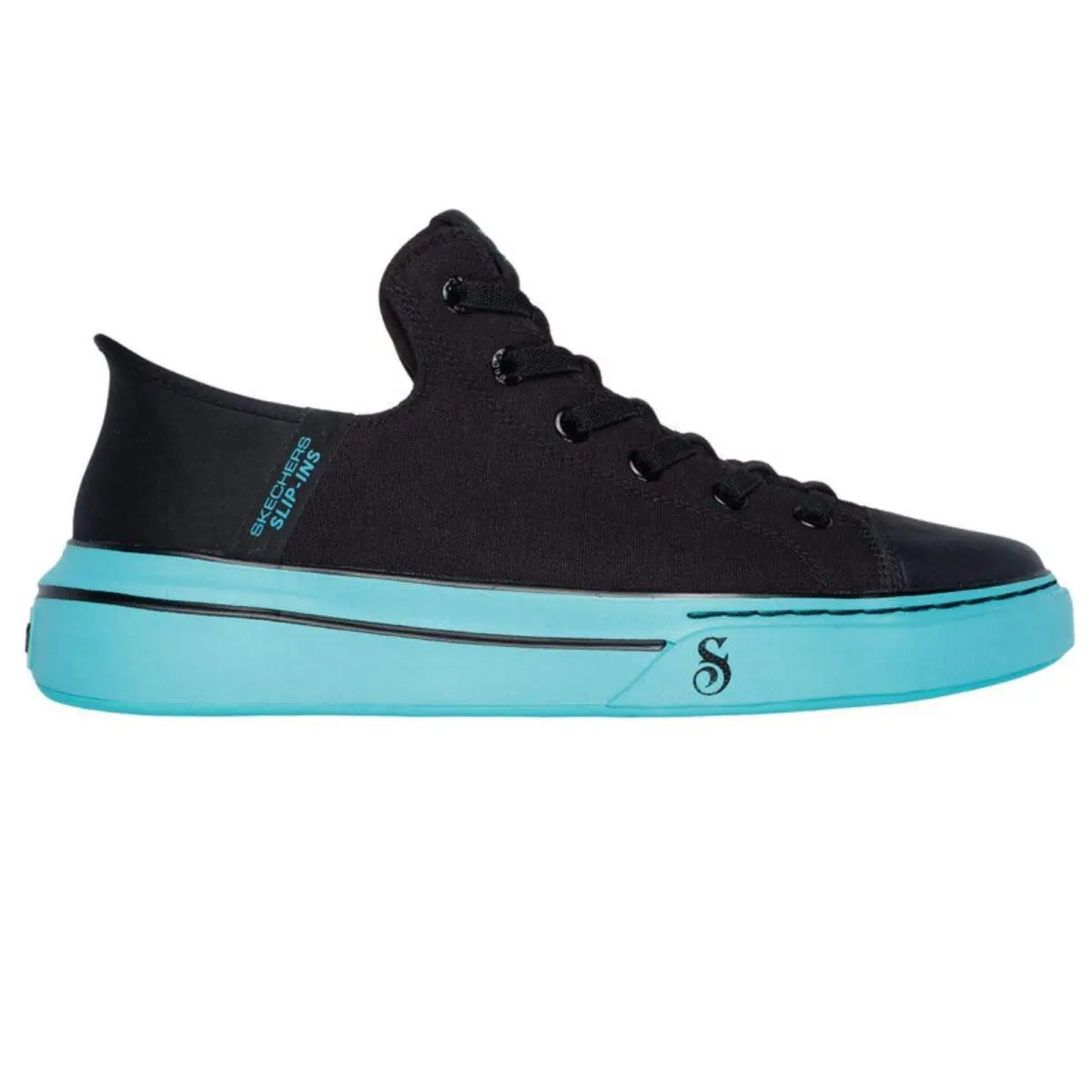 Skechers shoes - Snoop One-OG Tela - Snoop Tela - 251032 - Black / Aqua 0