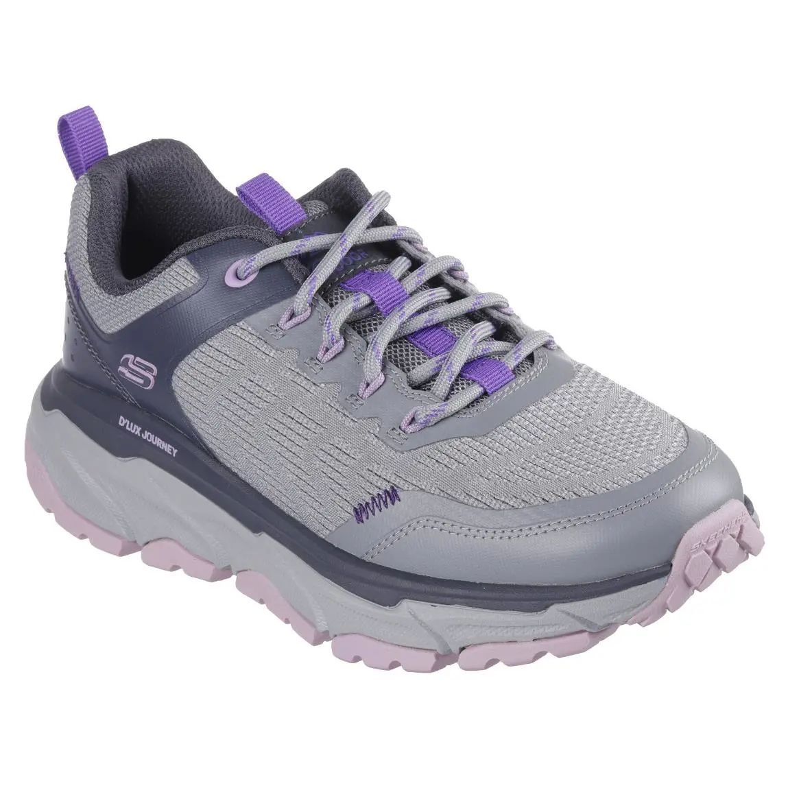 Skechers shoes - Charcoal/Purple 1