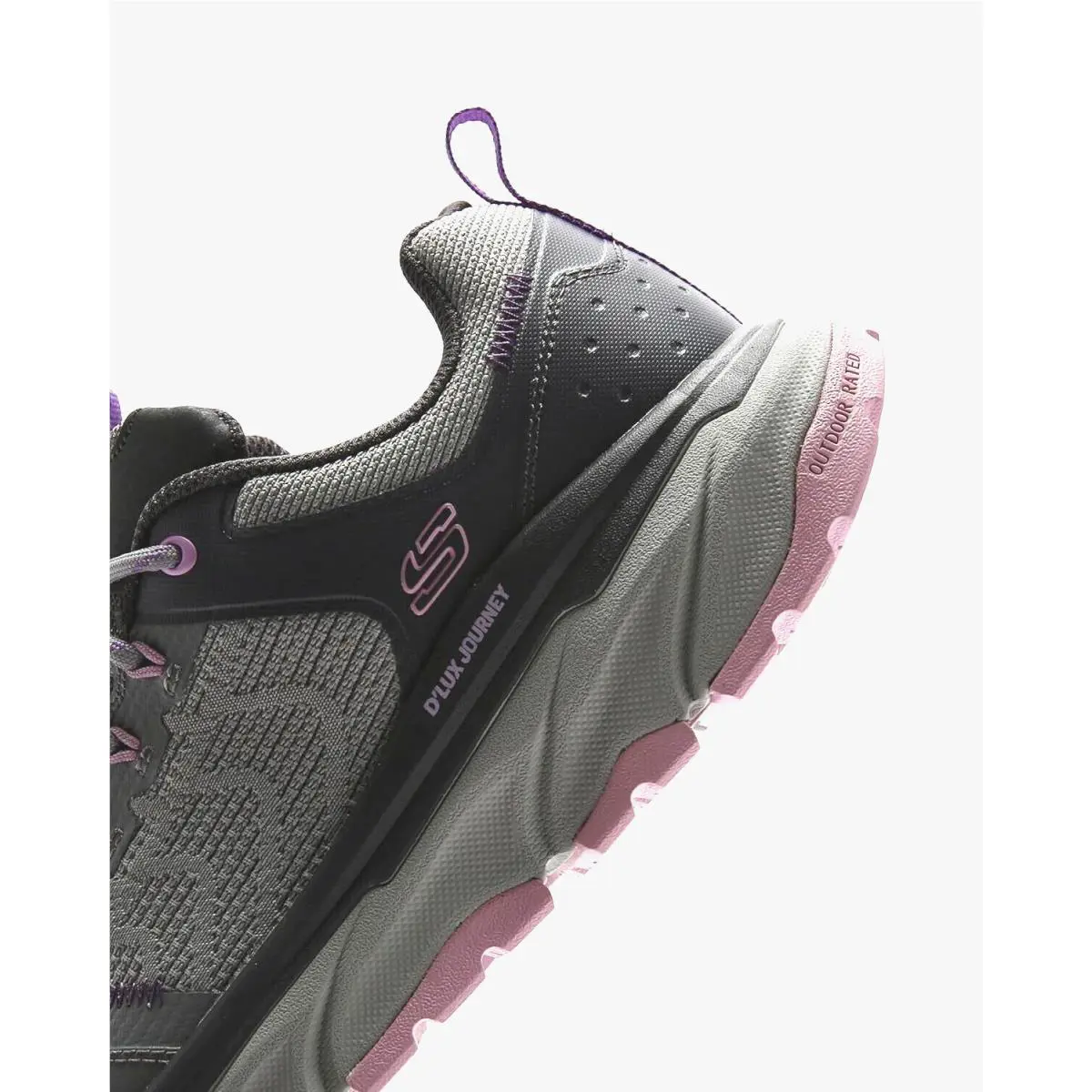 Skechers shoes - Charcoal/Purple 4