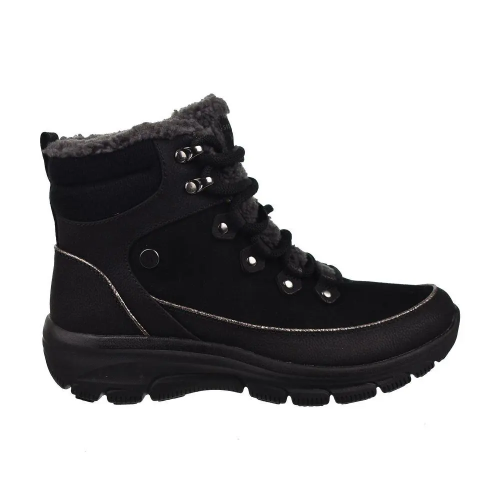 Skechers Easy Going -winter Road Martha Stewart Womens Boots Black 188013-BLK - Black