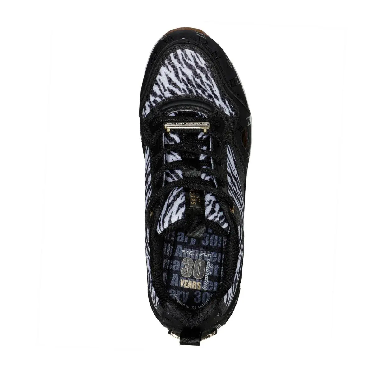 Skechers shoes - Uno 2 - Diamond Air-Niversary - 155267 - Black/Gold 1
