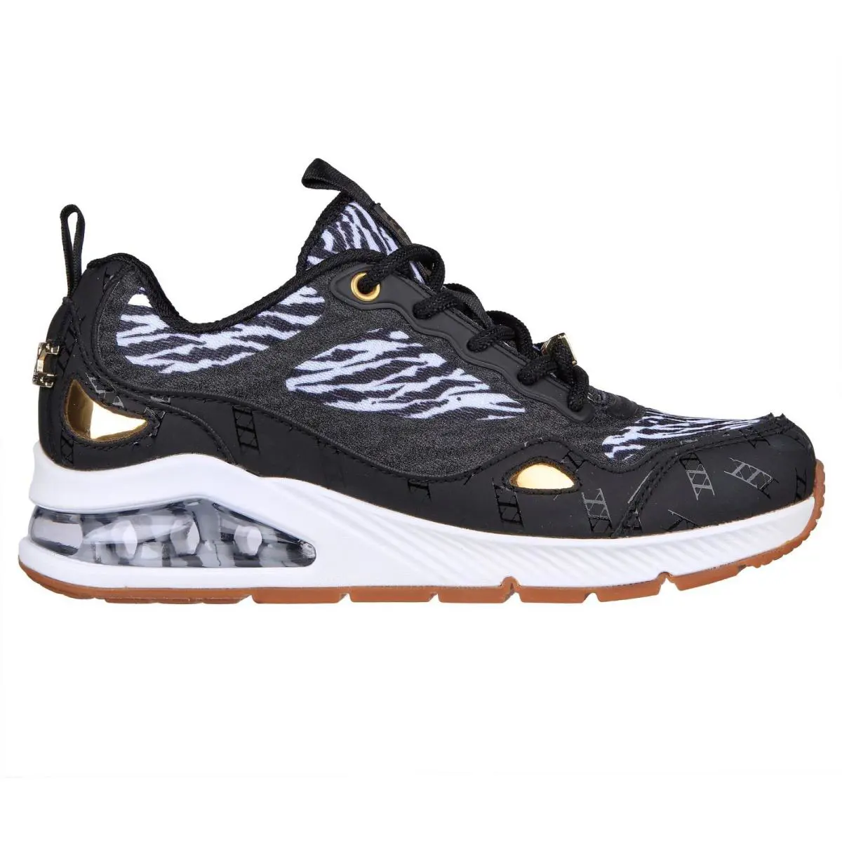 Skechers shoes - Uno 2 - Diamond Air-Niversary - 155267 - Black/Gold 4