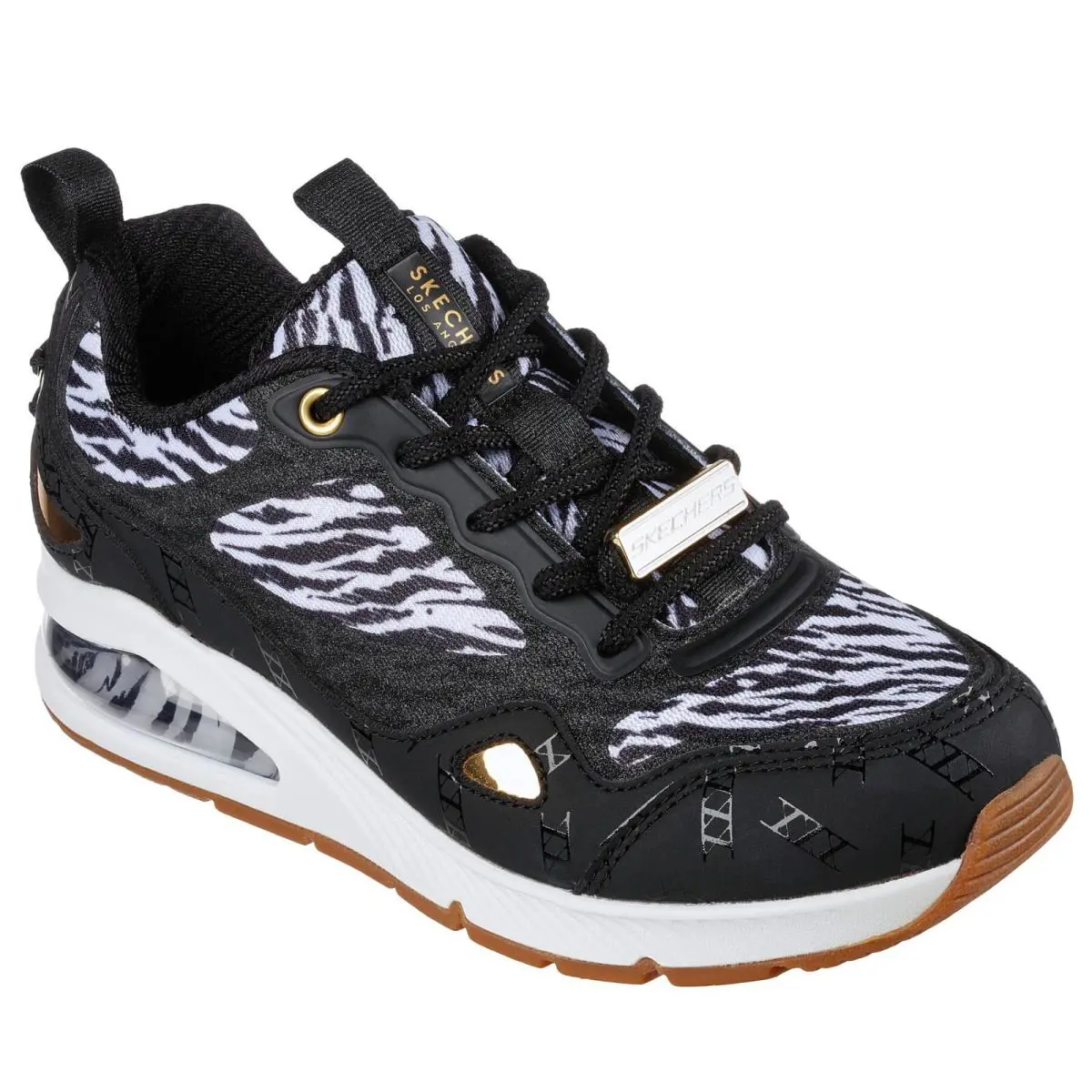 Skechers shoes - Uno 2 - Diamond Air-Niversary - 155267 - Black/Gold 5
