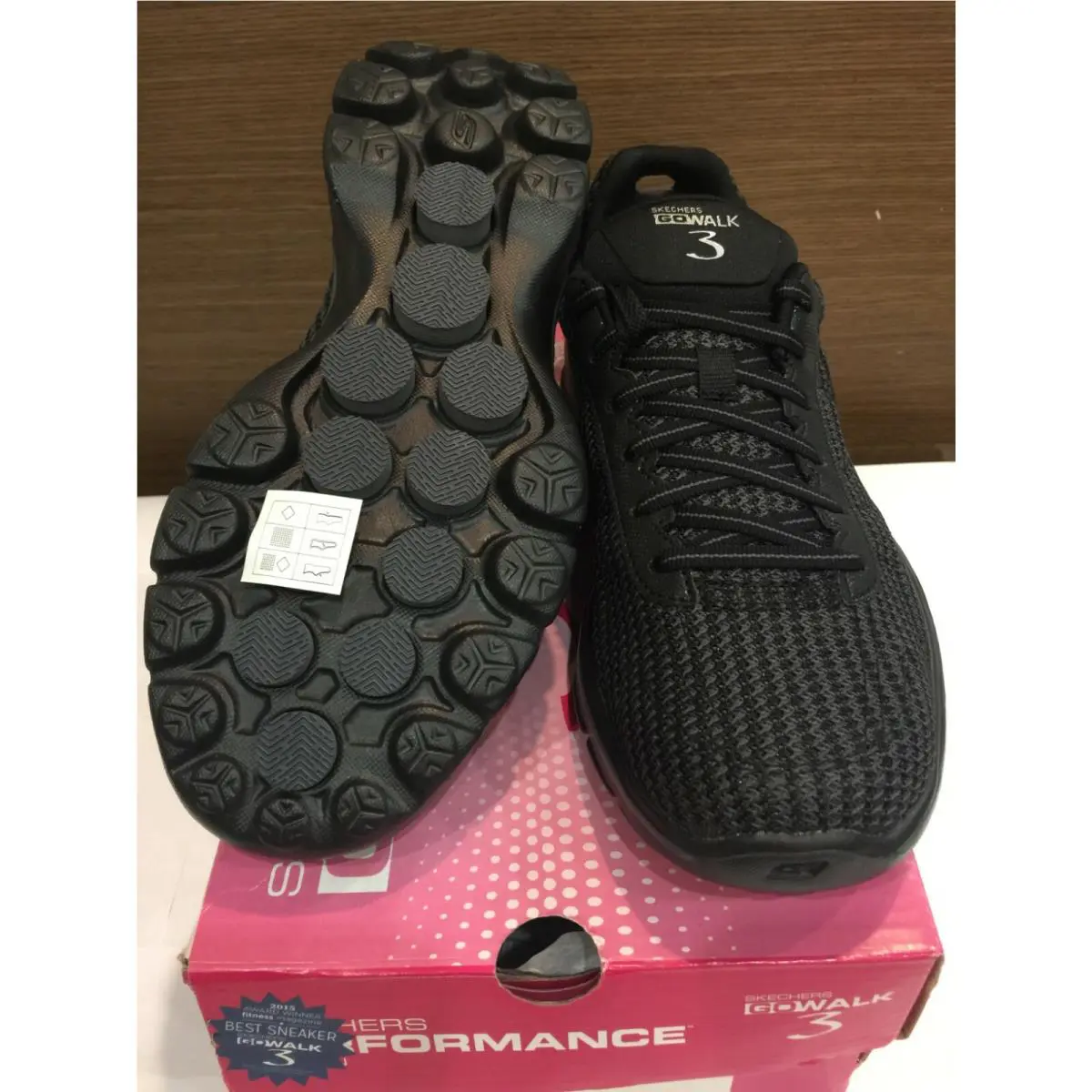 Skechers shoes - GO WALK 3 TRAINER 13981 - 13981-BBK 3