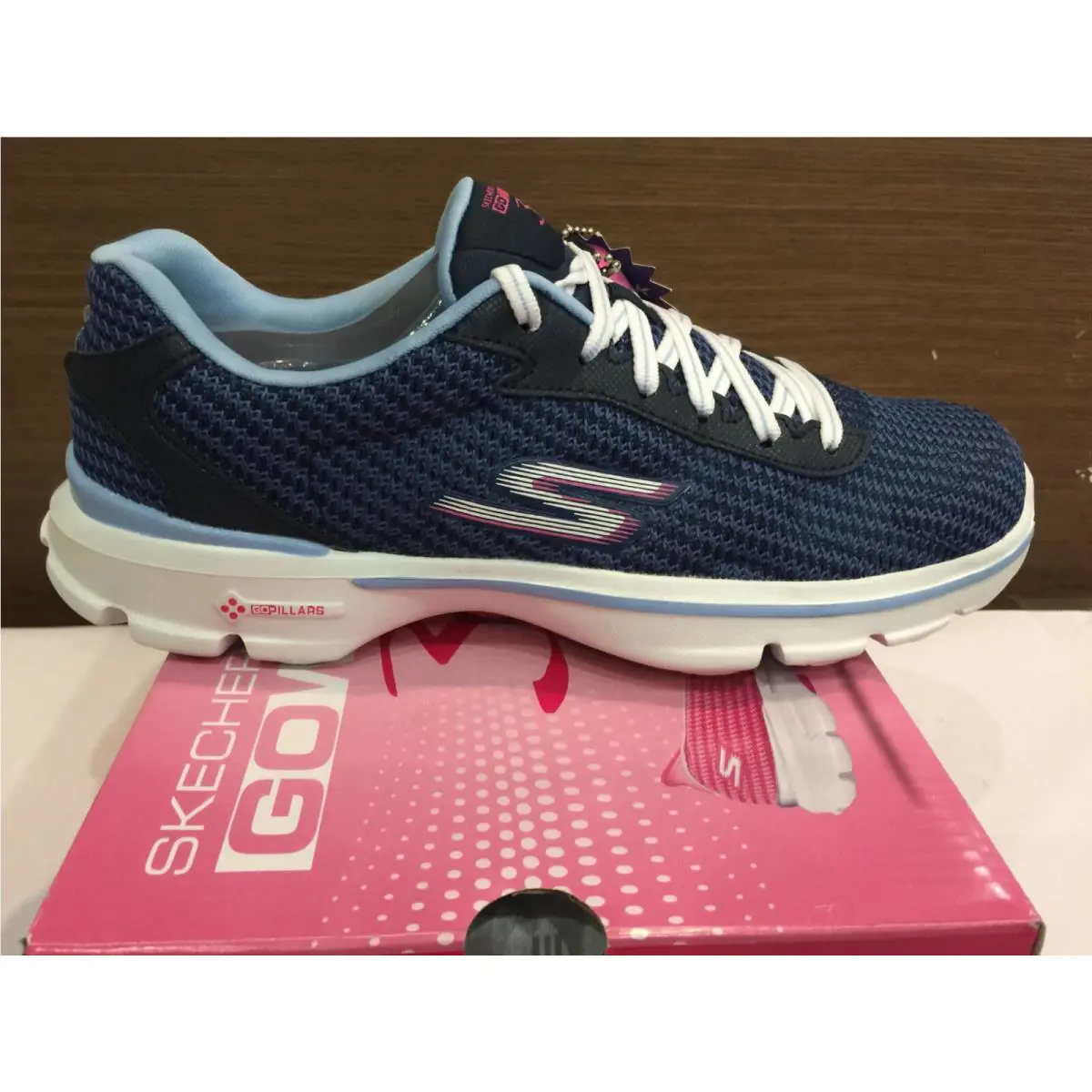 Skechers shoes - GO WALK 3 TRAINER 13981 - 13981-BBK 8