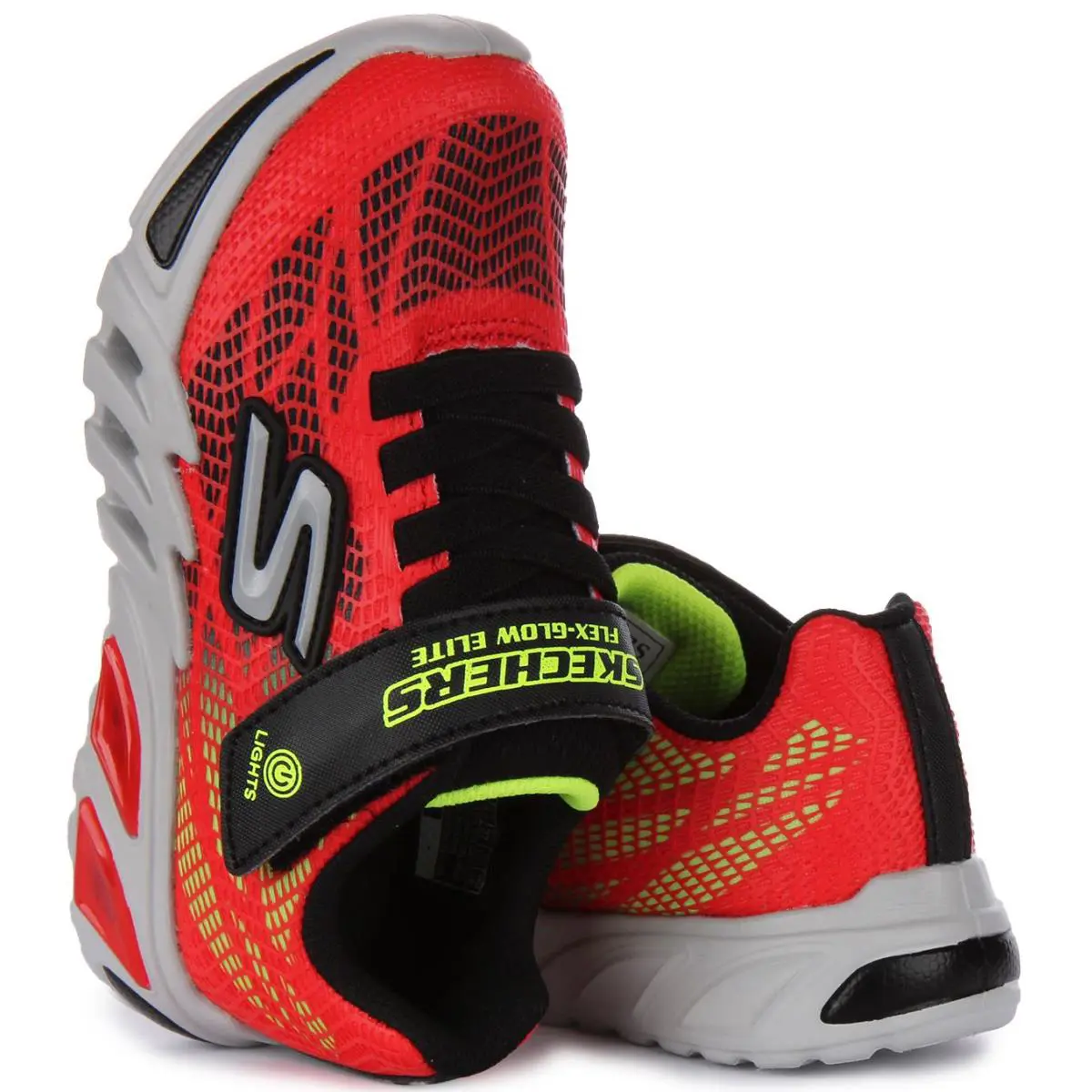 Skechers shoes - RED BLACK 2