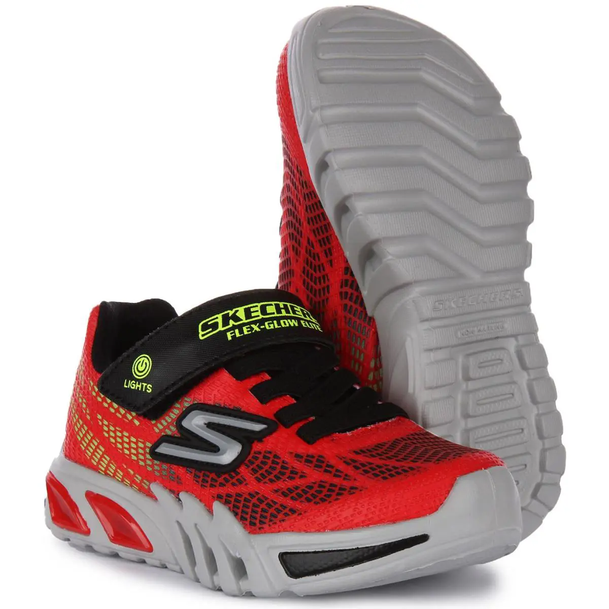 Skechers shoes - RED BLACK 3
