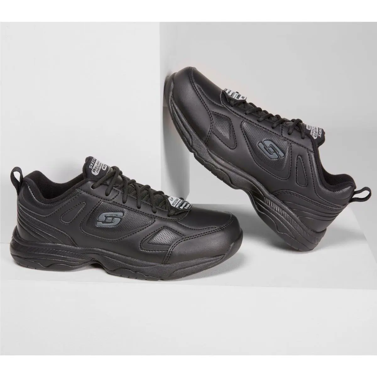 Skechers shoes - Work Relaxed Fit - Work Relaxed Fit - Black 6