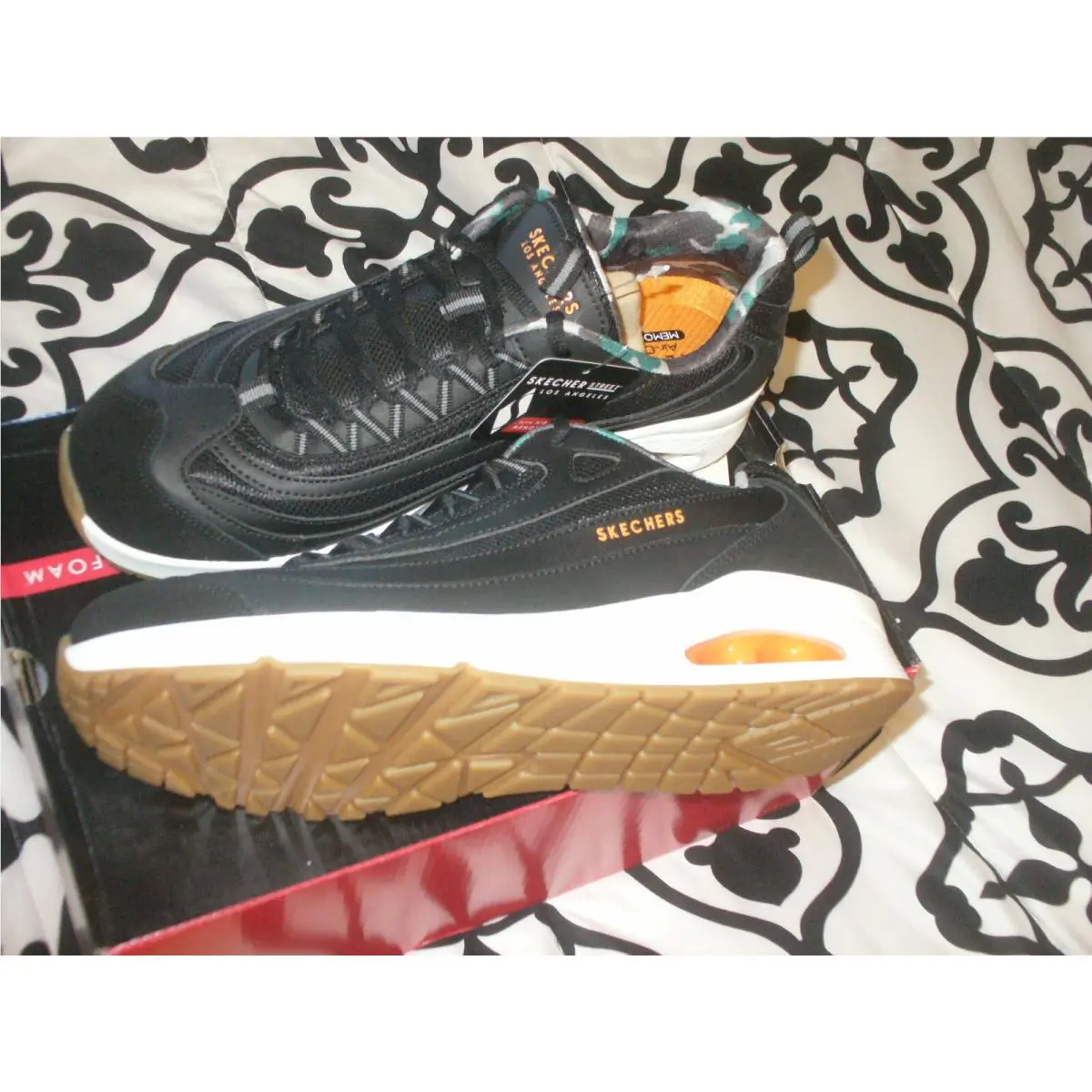 Skechers shoes - Sketchers L.A.Street - Sketchers - 237015/blk - Black/Multi 13