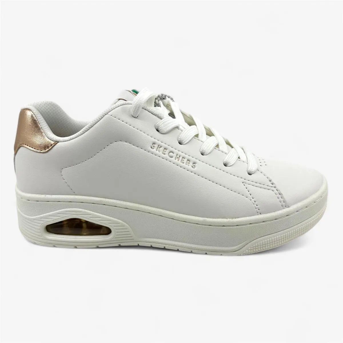 Skechers shoes - Skechers Uno Court - Uno Court - 177700 WHT - White, Manufacturer: White 1