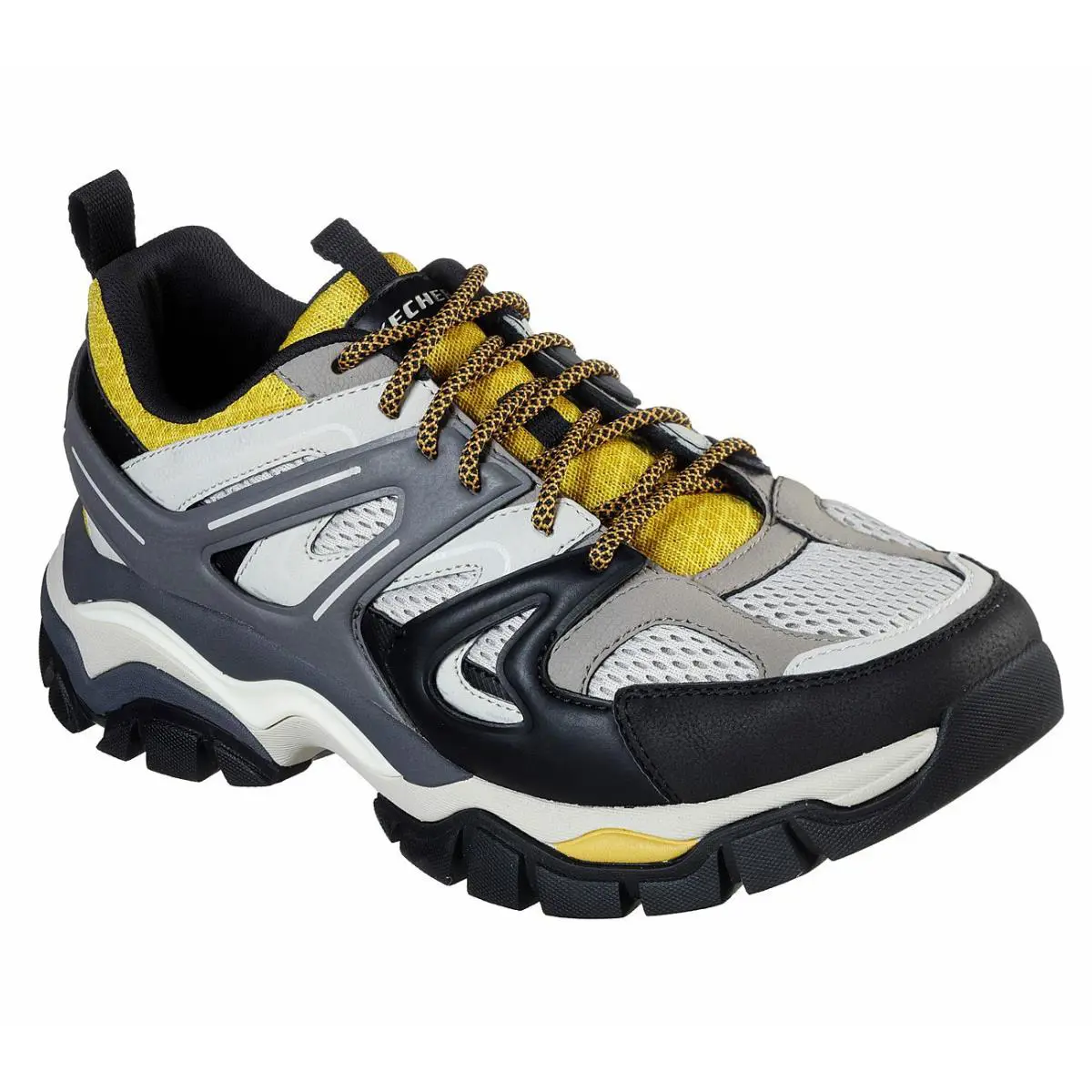 Men`s Skechers RX Fit Stak Ultra Treso Casual Shoes 66255 /ltgy Multi Sizes Gre - Light Grey