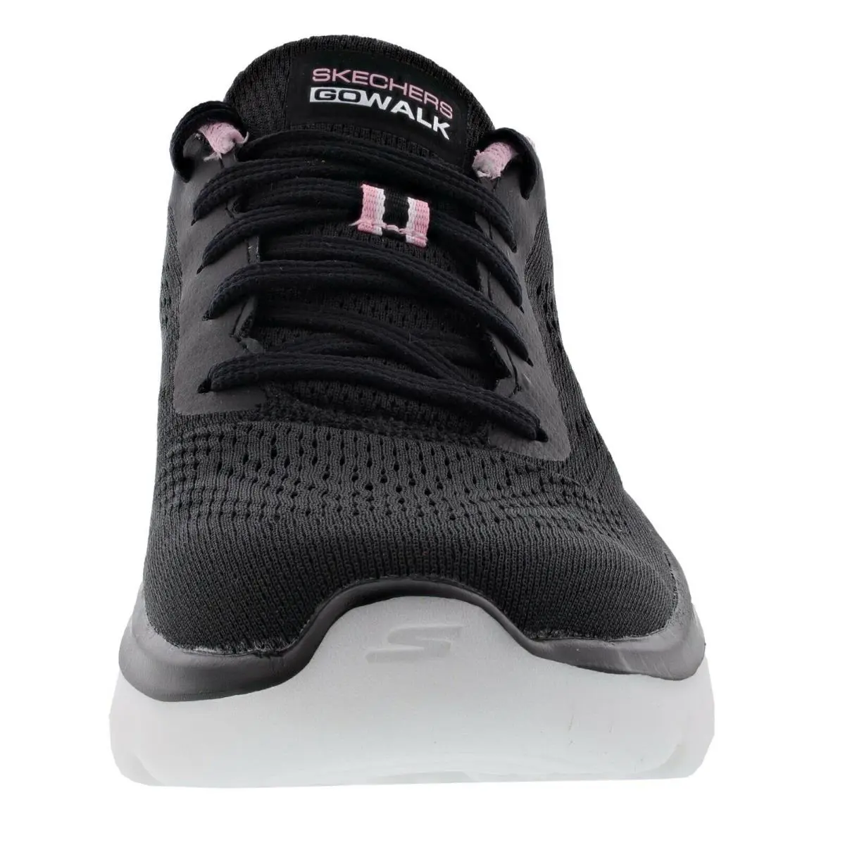 Skechers shoes - SKECHERS GO WALK HYPER BURST 124575BKMT - 124575 BKPK - BLACK / PINK 6