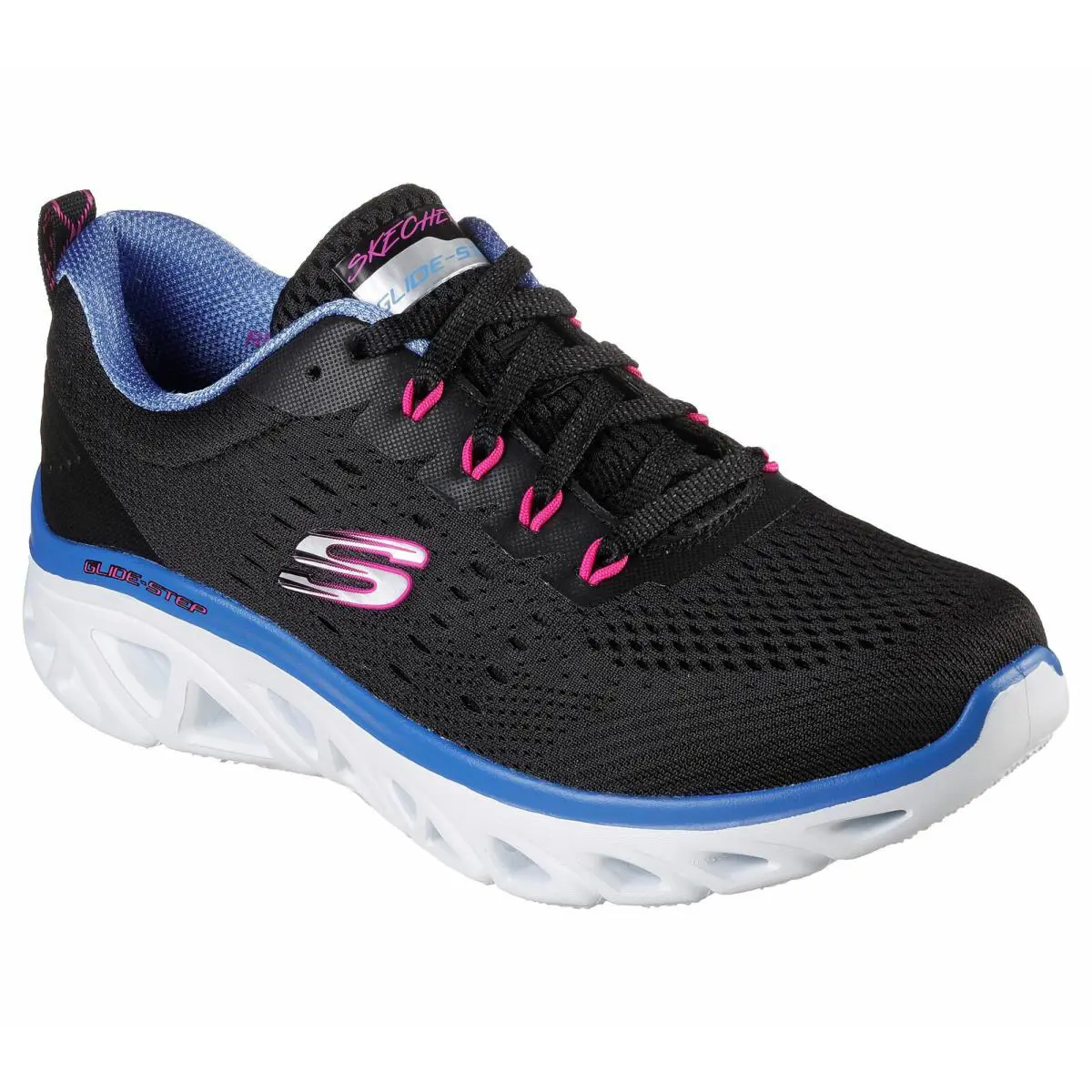 Skechers shoes - Fresh Charm - Fresh Charm - Black Blue Pink 1
