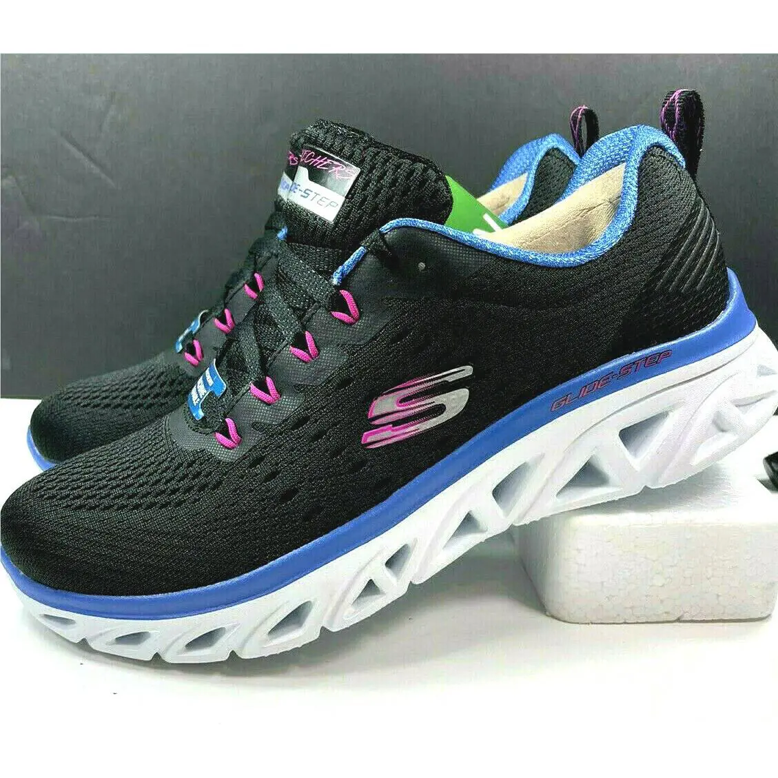 Skechers shoes - Fresh Charm - Fresh Charm - Black Blue Pink 0