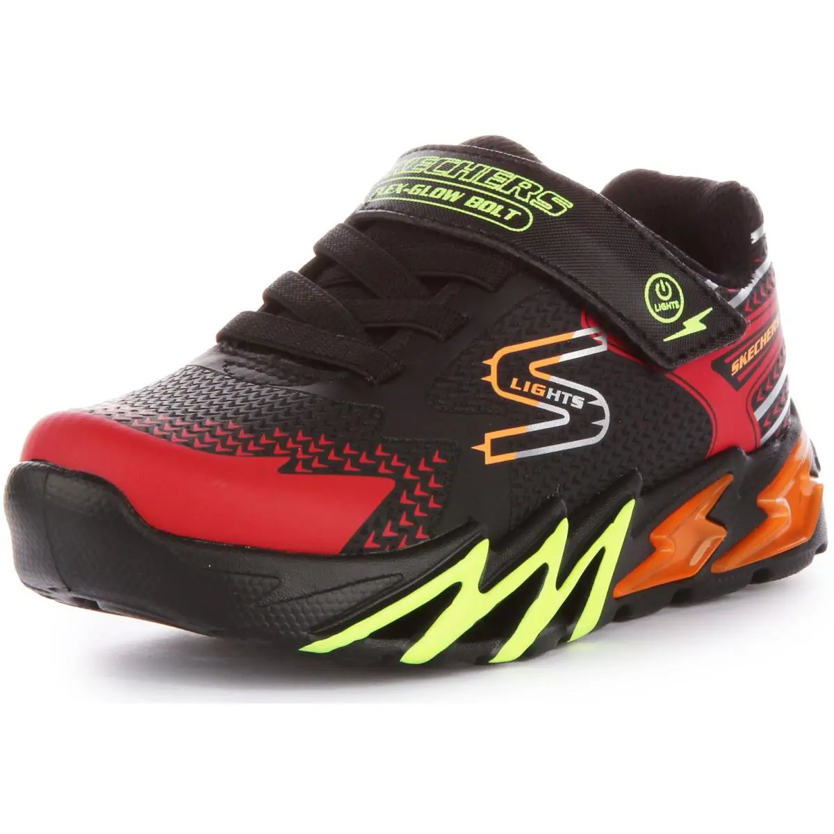 Skechers shoes - BLACK RED 4