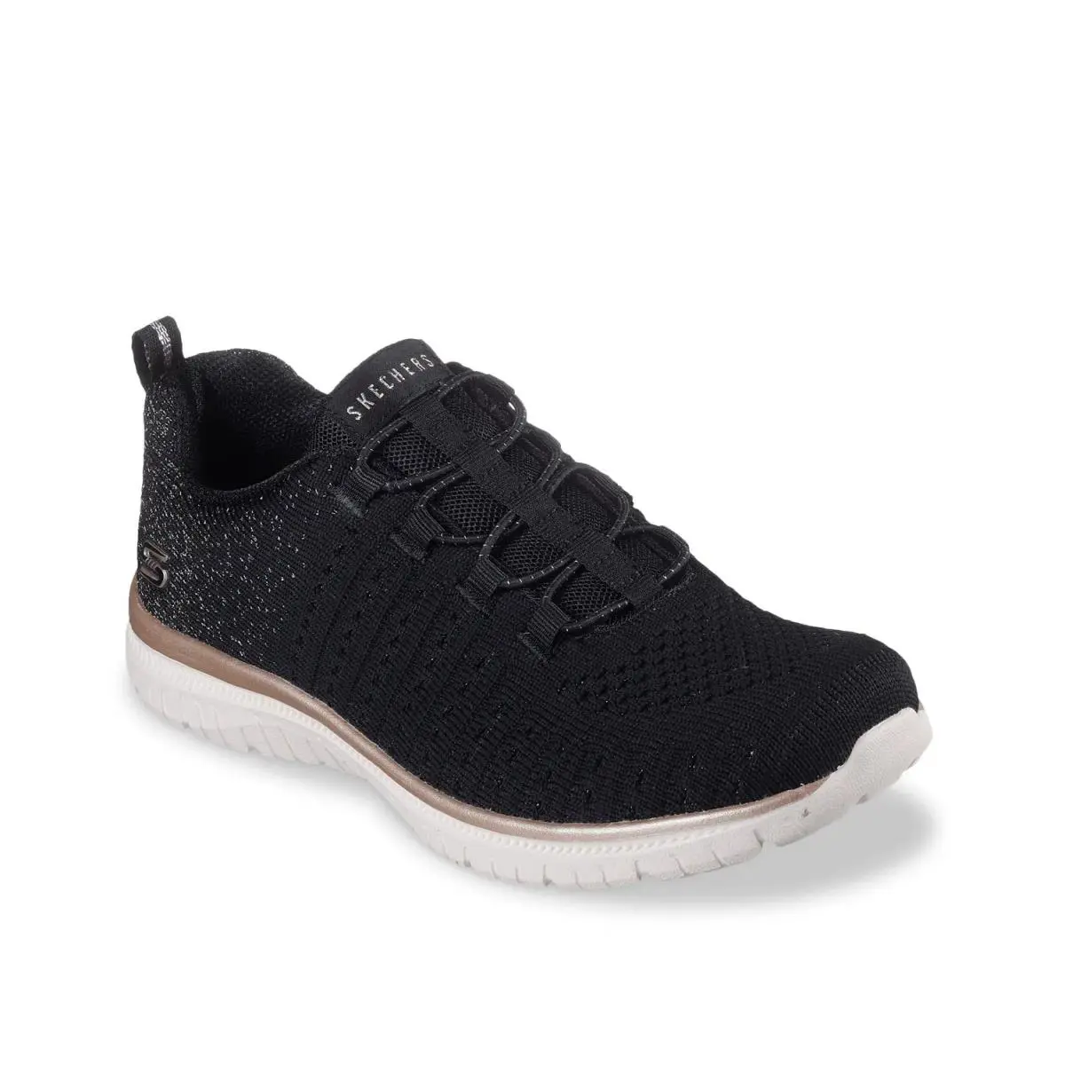 Woman`s Athletic Sneakers Skechers Virtue Lucent Slip