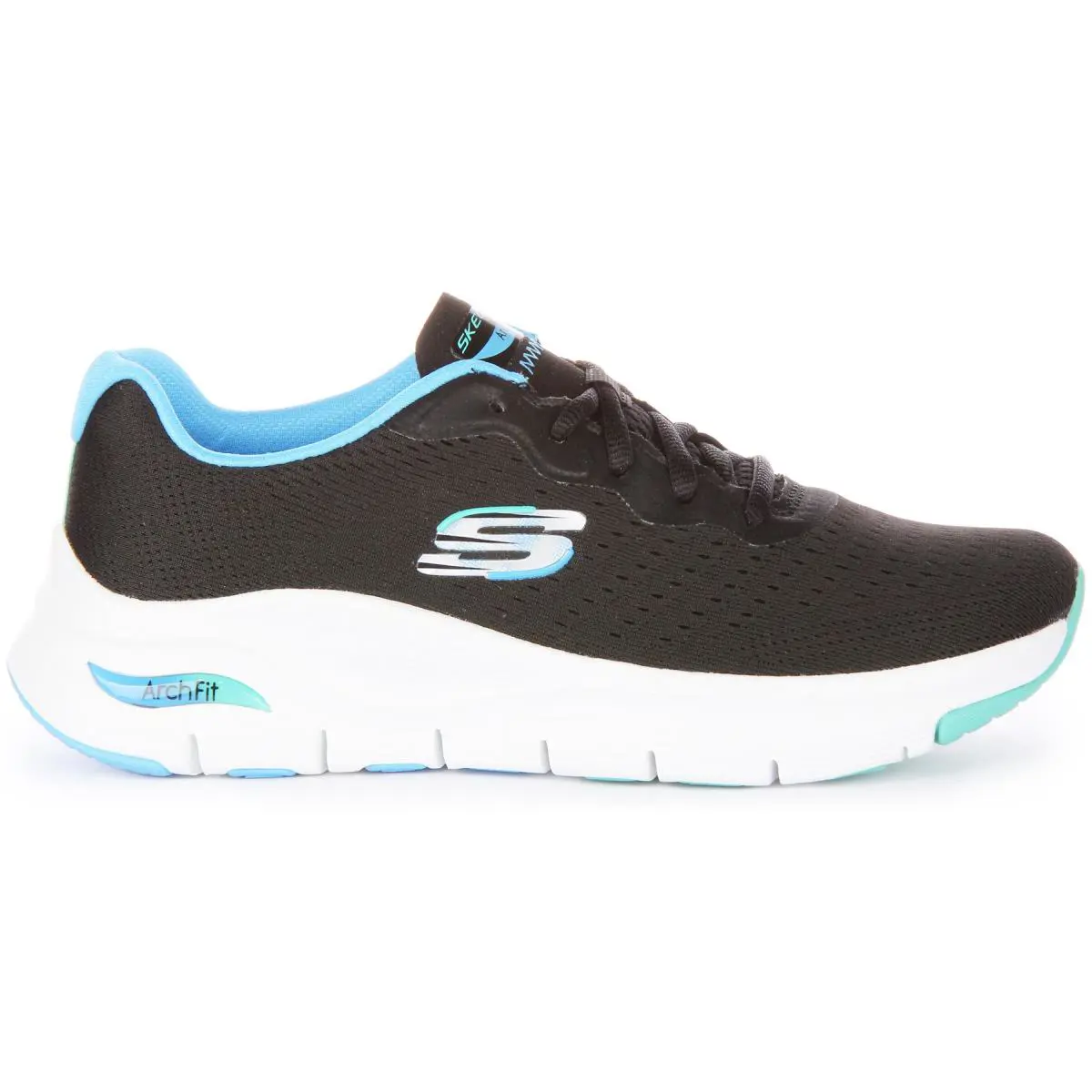 Skechers shoes - BLACK BLUE 0
