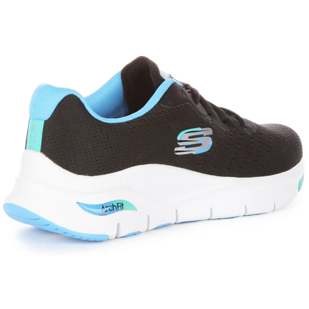 Skechers shoes - BLACK BLUE 1