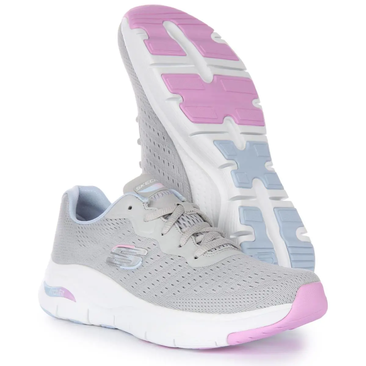 Skechers shoes - BLACK BLUE 21