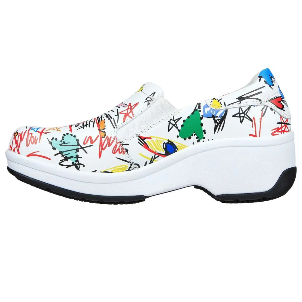 Skechers shoes - Skechers 108024 Upswep SR - Upswep - White, Multi 1