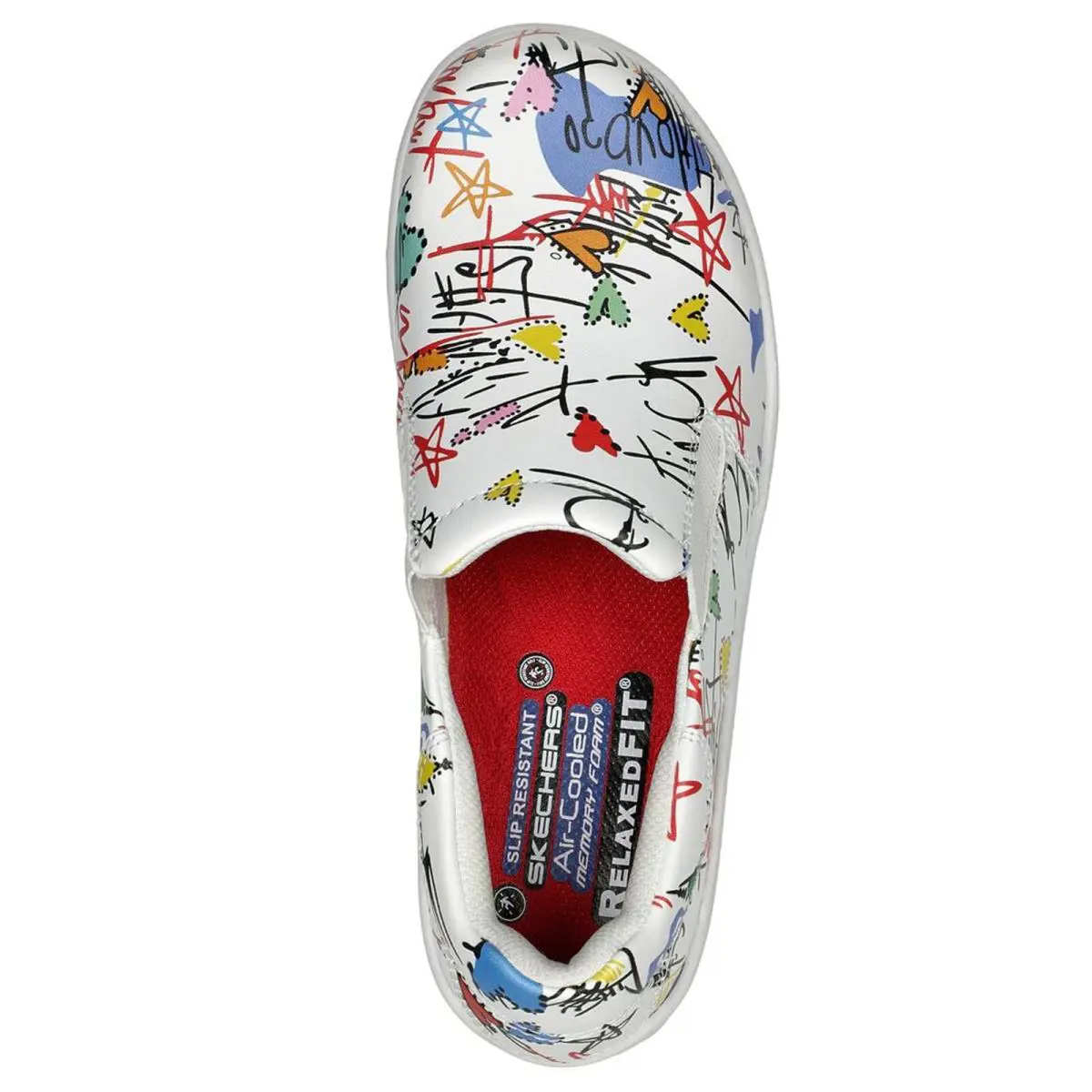 Skechers shoes - Skechers 108024 Upswep SR - Upswep - White, Multi 2
