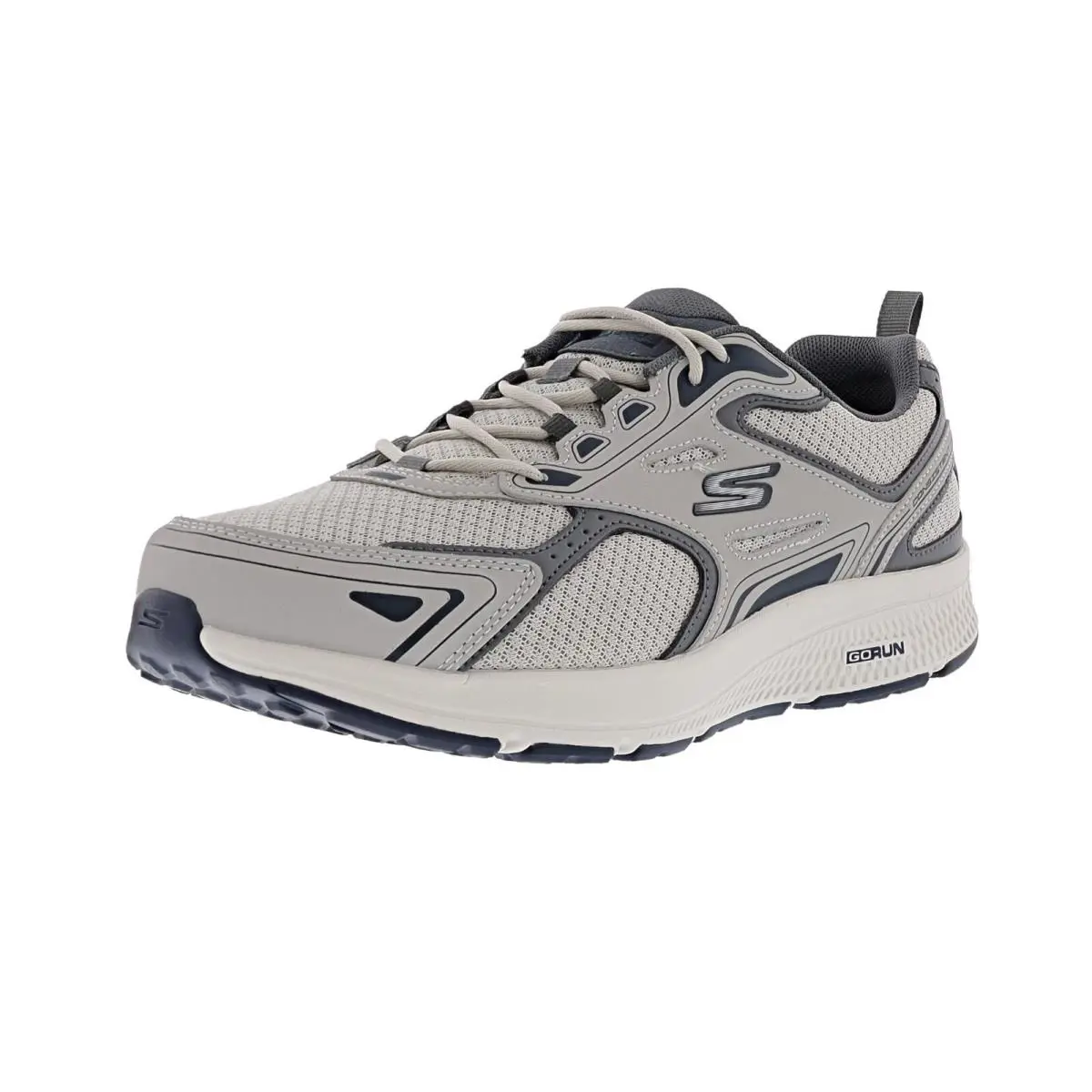 Skechers Men’s GO Run Consistent 220034WW/GYNV 4E Width Training Running Shoes - GREY / NAVY