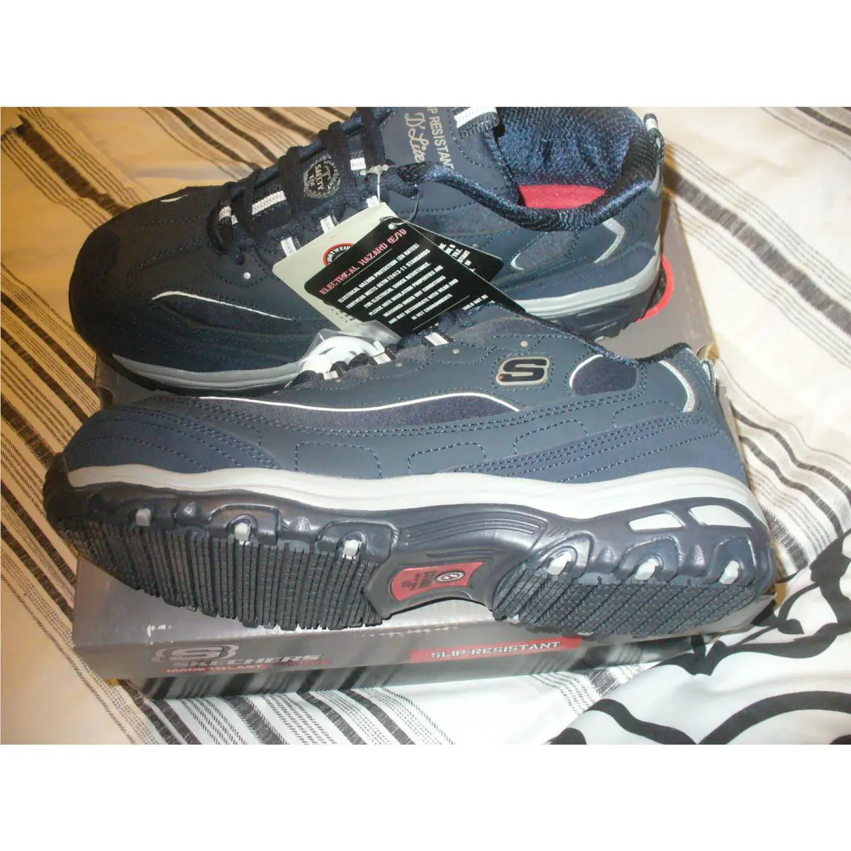 Skechers shoes - 76596/NVCC - 76596/NVCC - Navy-Gray (UPC: 190211970350) 4