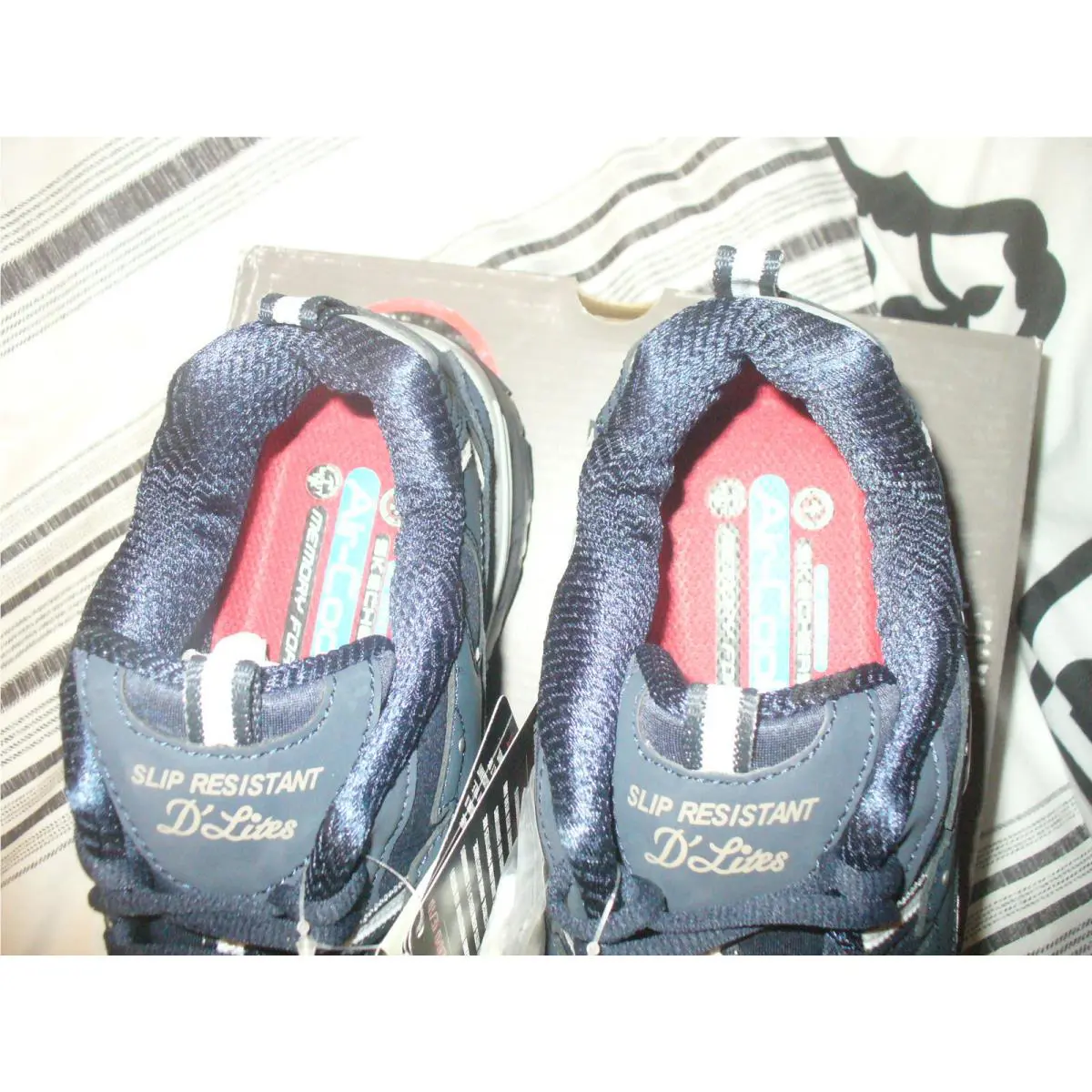 Skechers shoes - 76596/NVCC - 76596/NVCC - Navy-Gray (UPC: 190211970350) 7