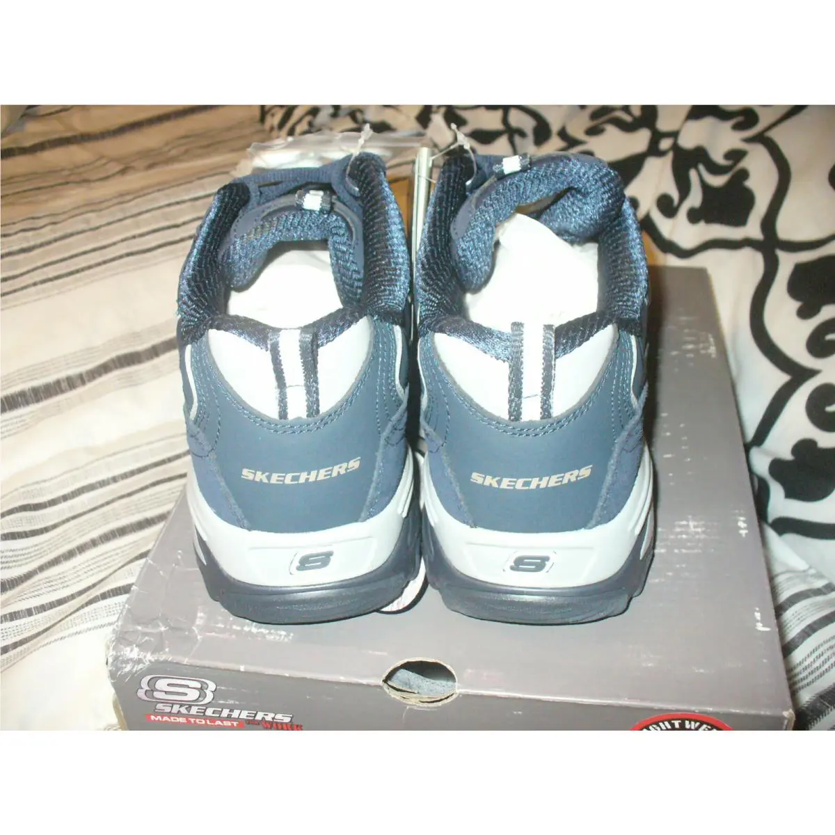 Skechers shoes - 76596/NVCC - 76596/NVCC - Navy-Gray (UPC: 190211970350) 8
