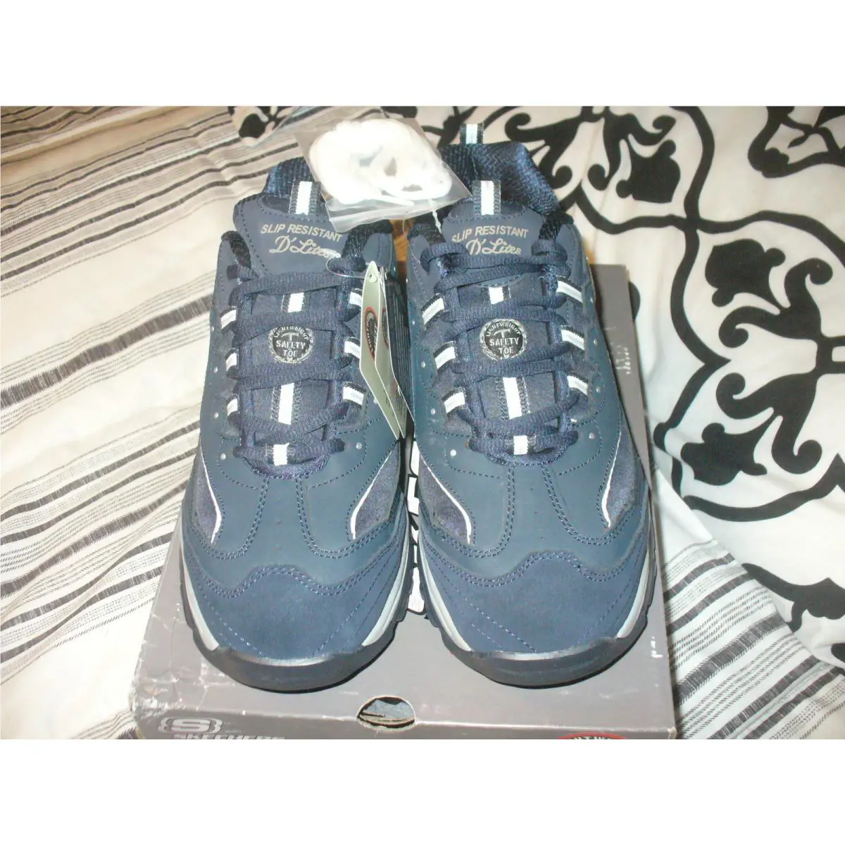 Skechers shoes - 76596/NVCC - 76596/NVCC - Navy-Gray (UPC: 190211970350) 11