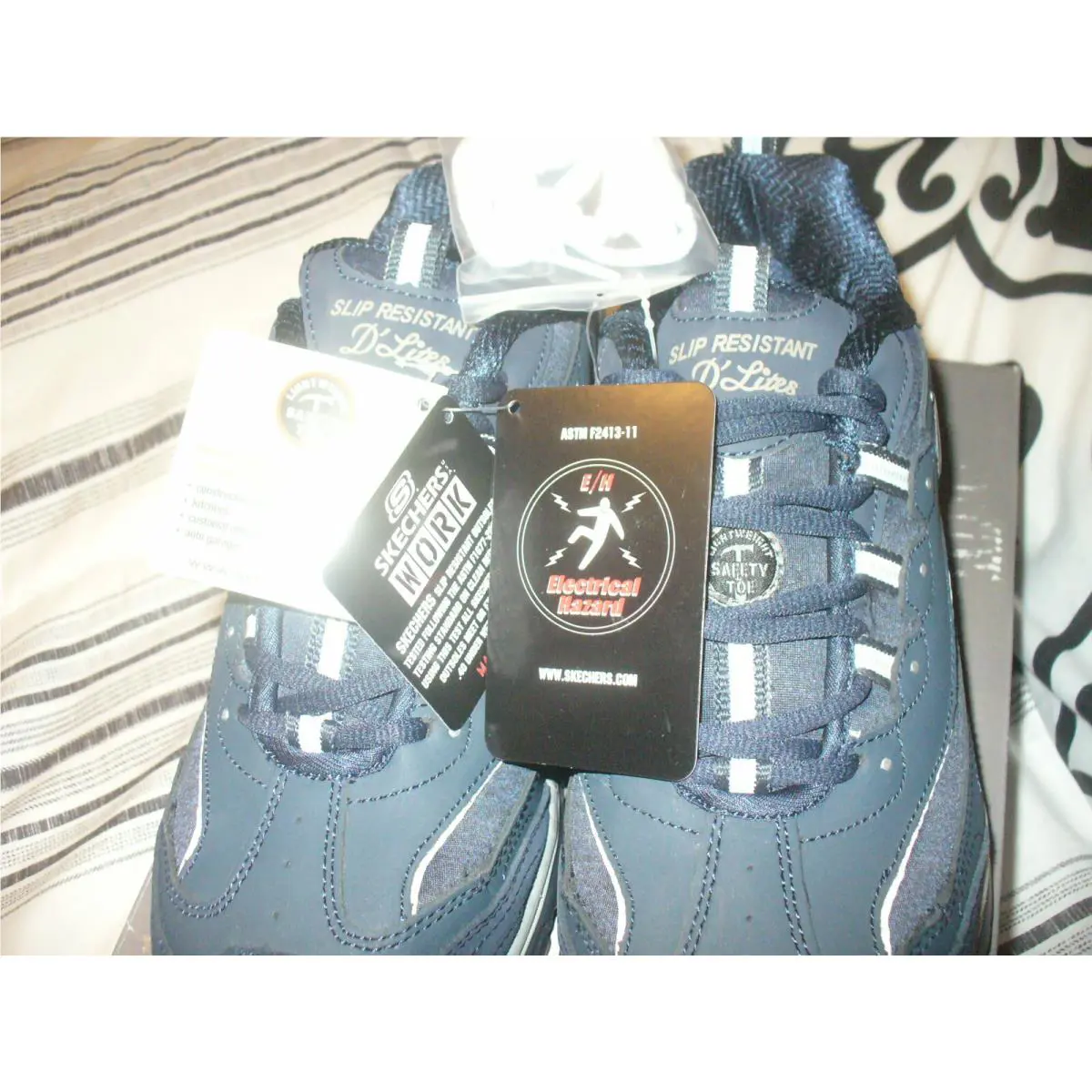 Skechers shoes - 76596/NVCC - 76596/NVCC - Navy-Gray (UPC: 190211970350) 13