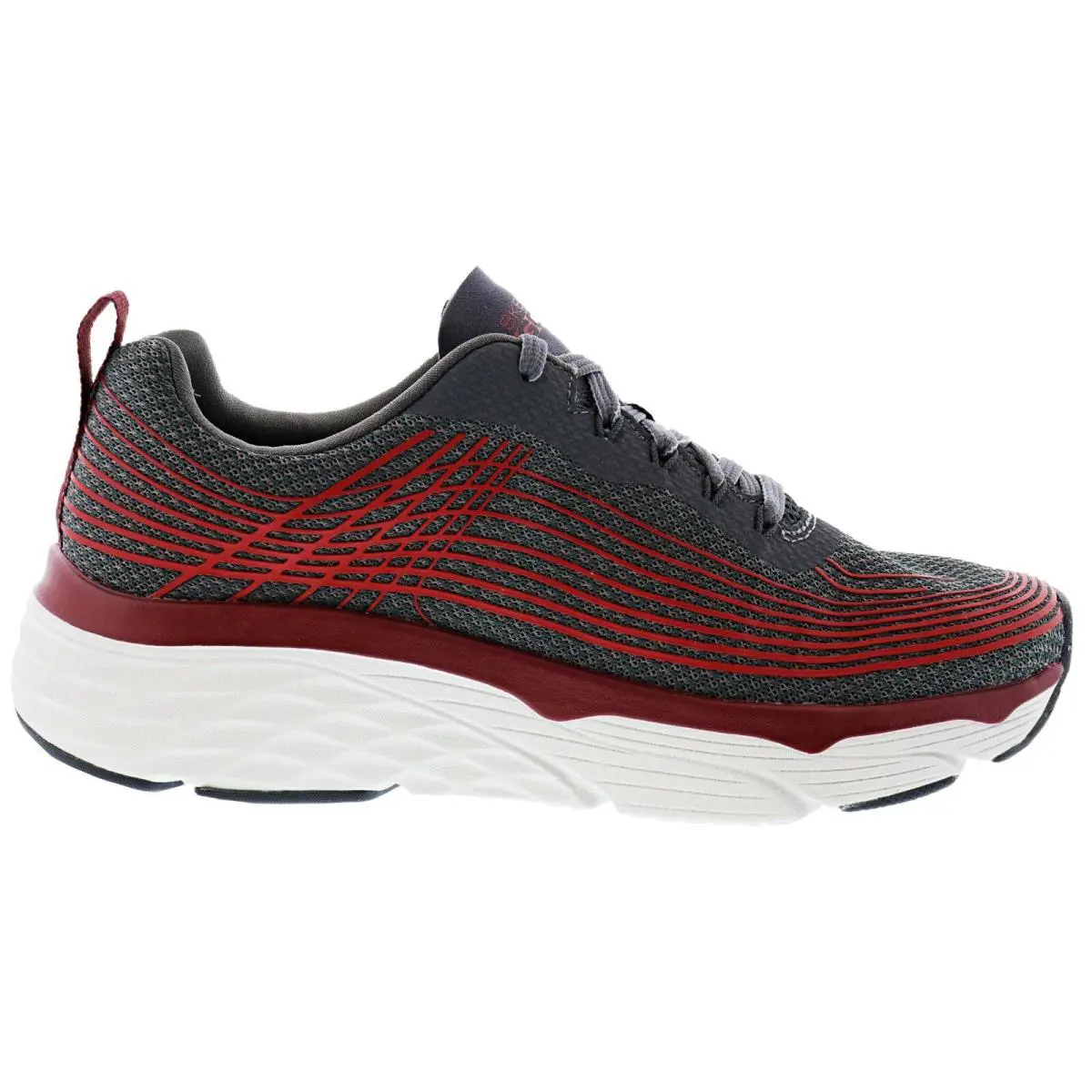 Skechers shoes - MAX CUSHIONING ELITE - MAX CUSHIONING ELITE - 54430CCRD - CHARCOAL / RED 0