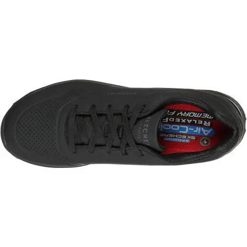 Skechers shoes - Skechers UNO SR Slip - UNO Slip - Black 2