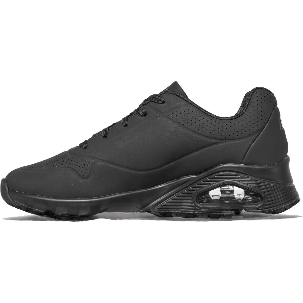 Skechers shoes - Skechers UNO SR Slip - UNO Slip - Black 5