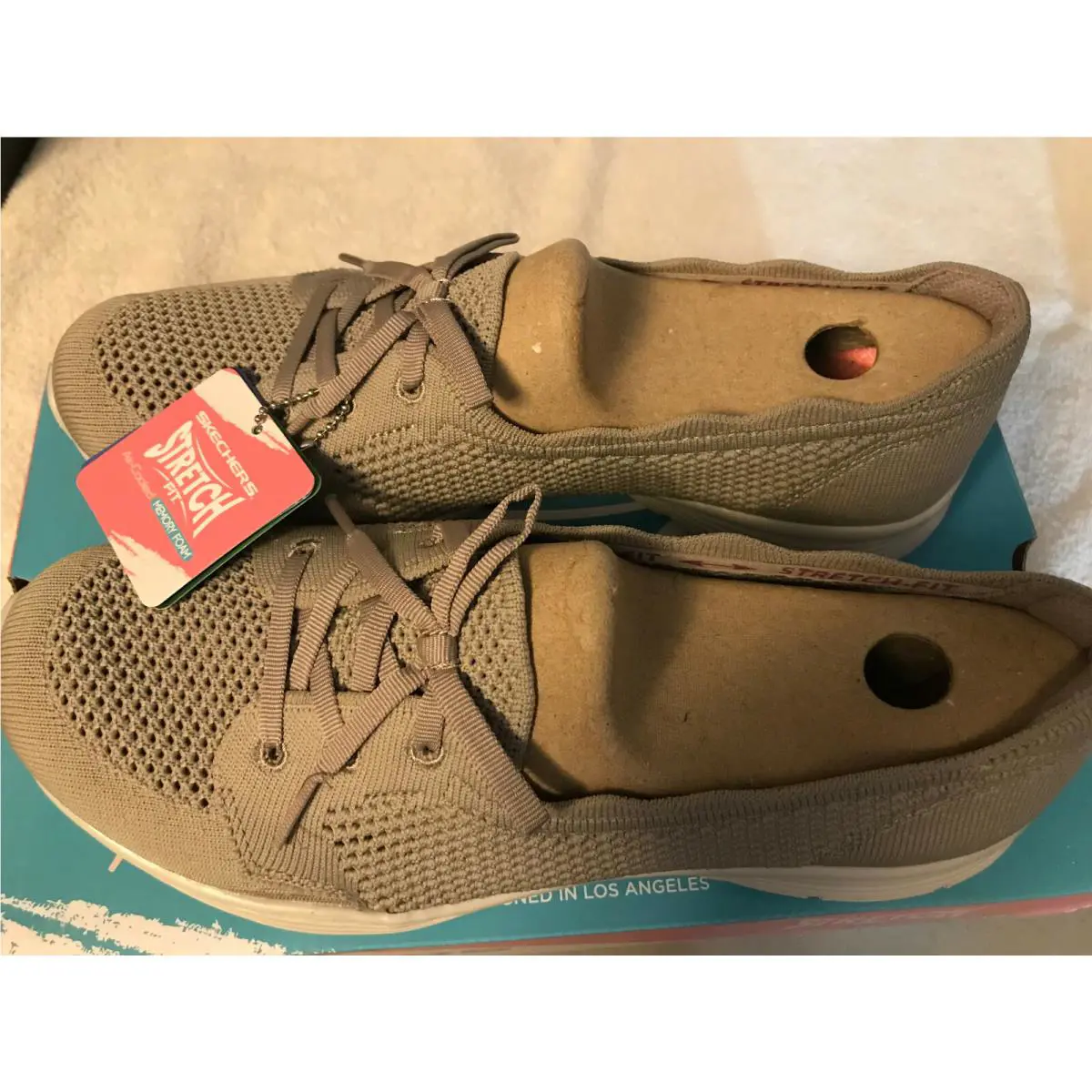 Skechers shoes - Seager City Vibe Memory foam - Taupe 1