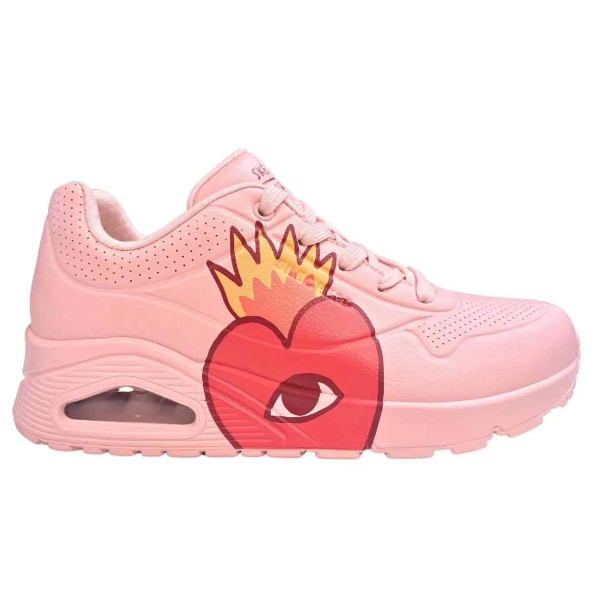 Skechers shoes - Ricardo Cavolo UNO Flaming Heart - 177956-PKMT - Pink / Multi 0