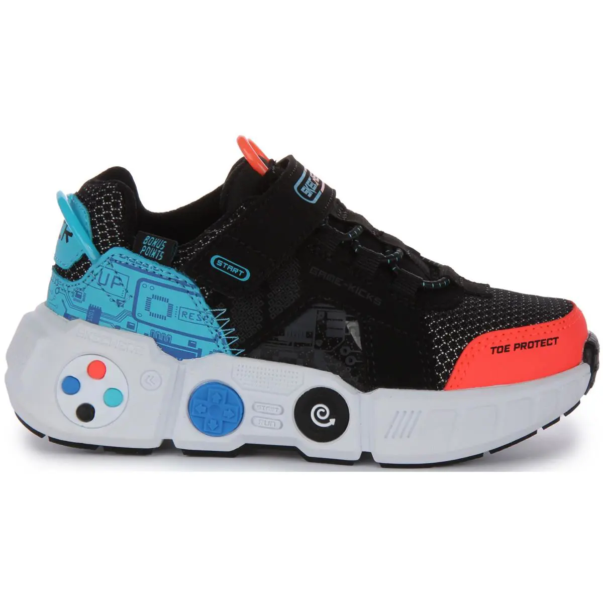 Skechers shoes - BLACK MULTI 0